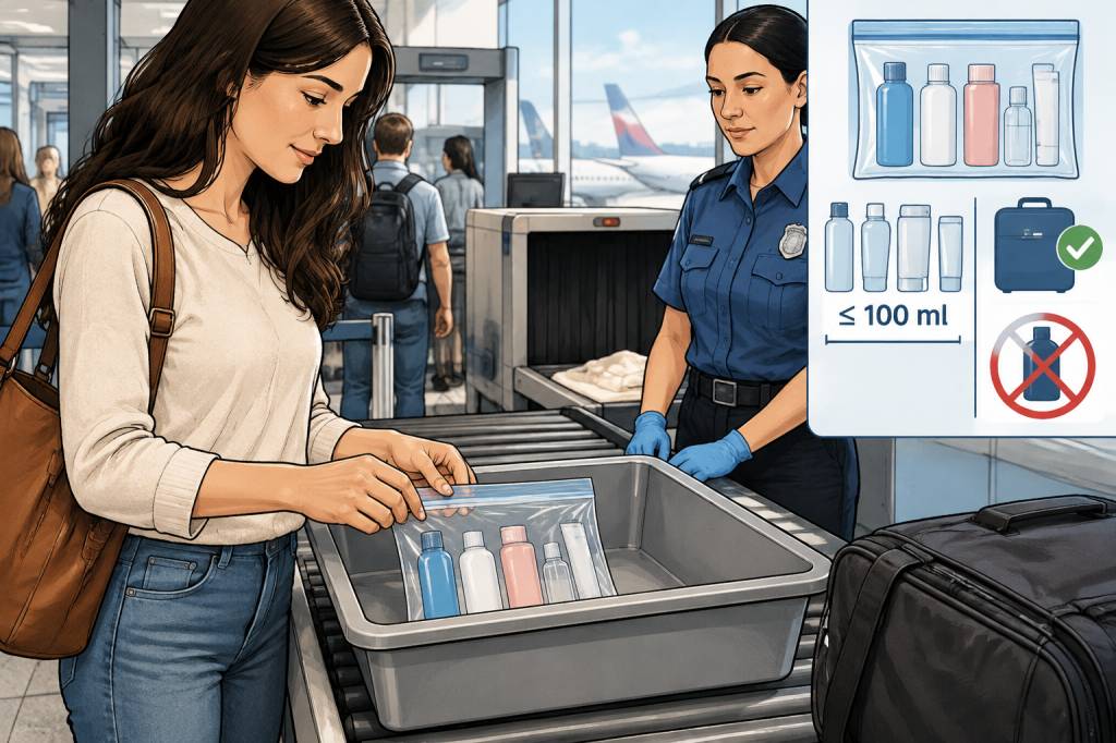 100 ml à l’aéroport : les règles pour transporter ses liquides en cabine