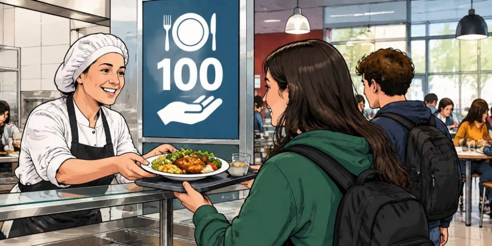 100 repas gratuits au Crous : comment en bénéficier ?