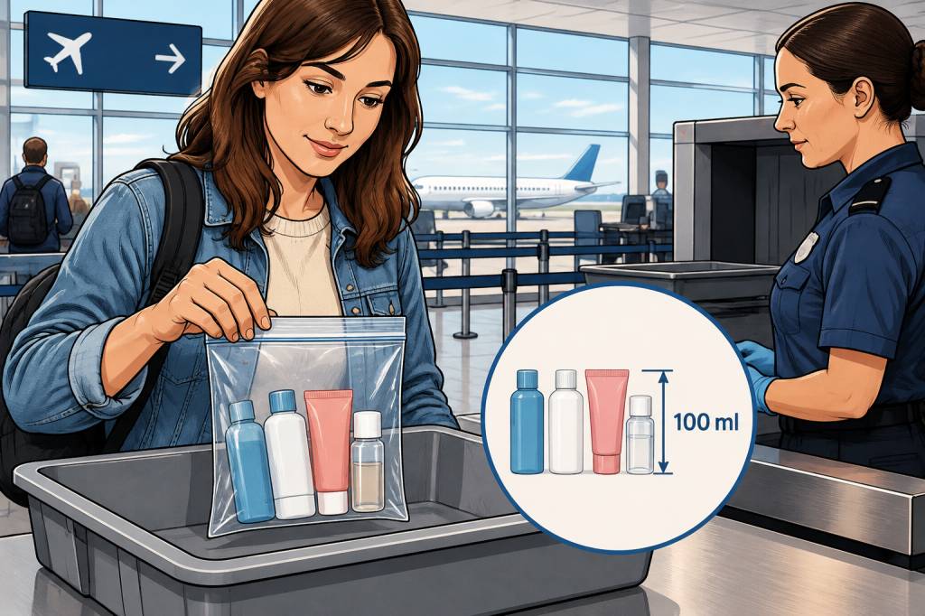 100 ml à l’aéroport : les règles pour transporter des liquides en cabine
